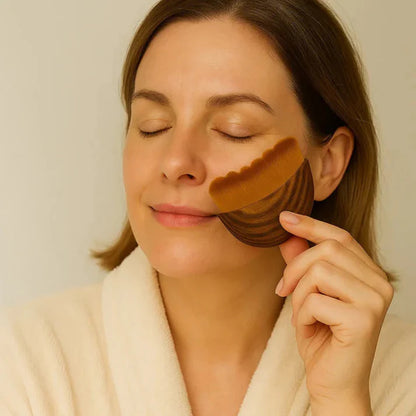 Lenf Drenaj ve Yüz Şekillendirici Çok Fonksiyonlu Yumuşak Yüz Fırçası